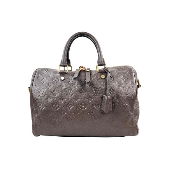 Louis Vuitton Empreinte Monogram Speedy 30 Bandoulière Bag - Picture 1 of 9